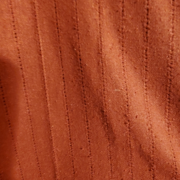 SILK EXCHANGE PLUS 18W. ORANGE WASHABLE SILK. FLOWY. NWT - Picture 2 of 13